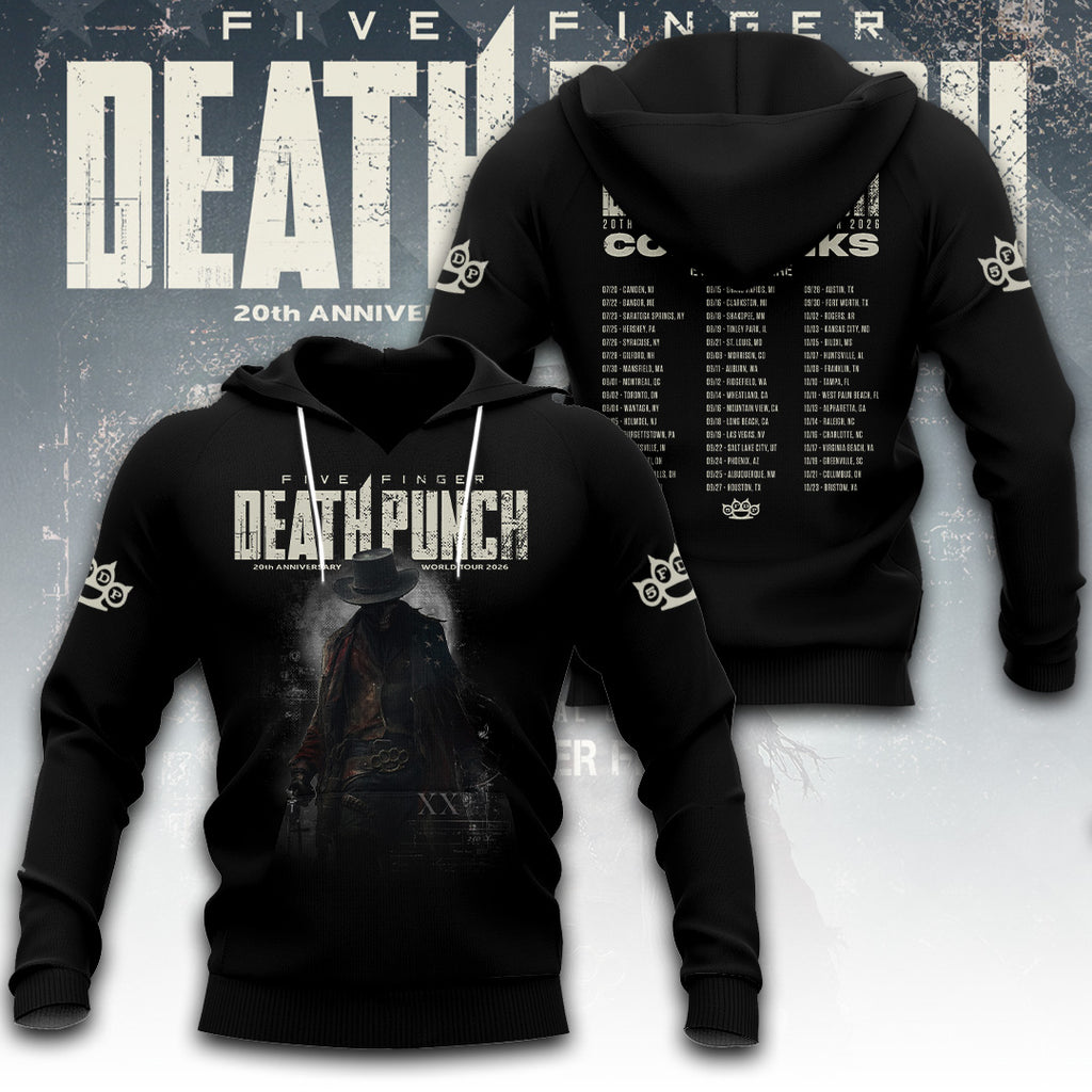 Five Finger Death Punch Tour 2026 3D Apparel – TANTN20299