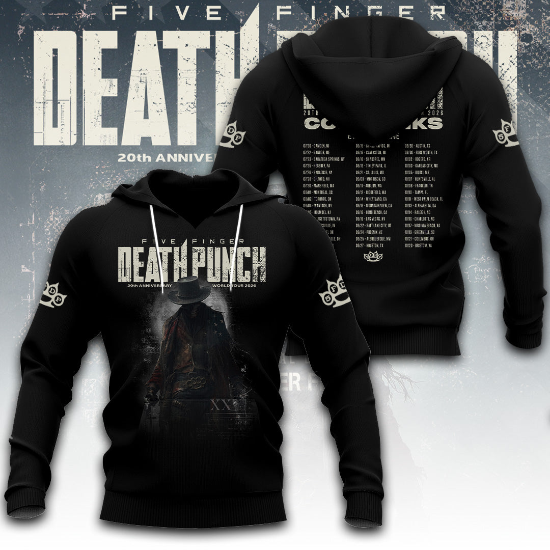 Five Finger Death Punch Tour 2026 3D Apparel – TANTN20299
