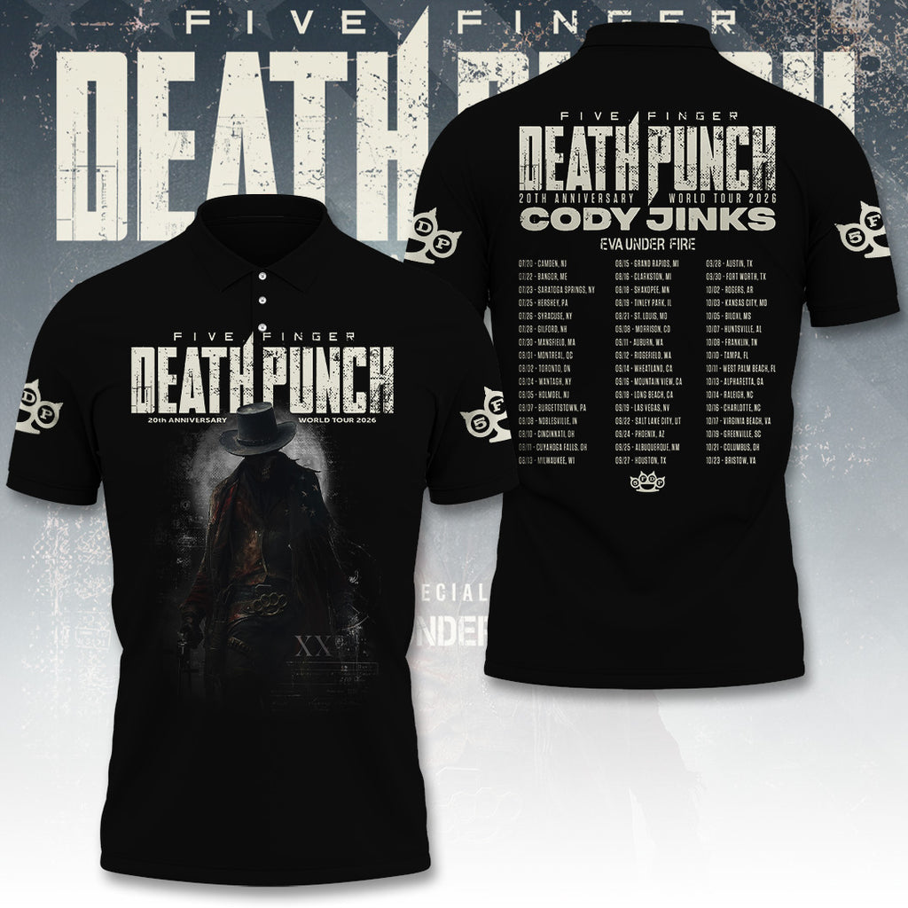 Five Finger Death Punch Tour 2026 3D Apparel – TANTN20299