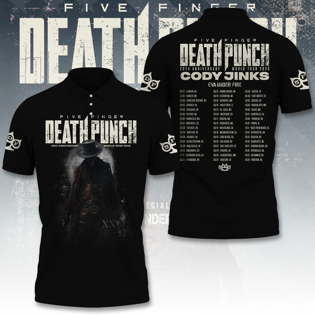 Five Finger Death Punch Tour 2026 3D Apparel – TANTN20299