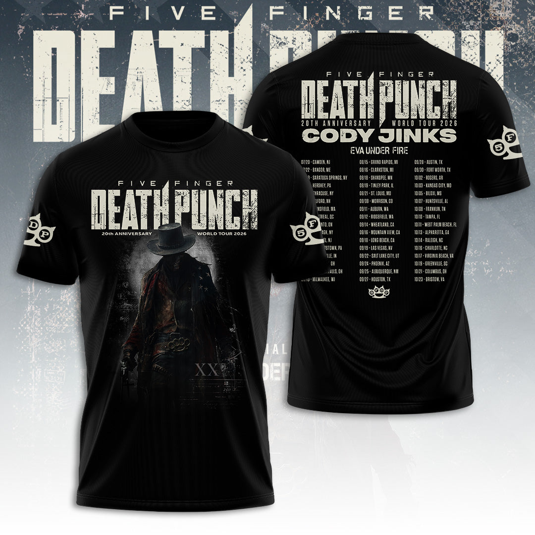 Five Finger Death Punch Tour 2026 3D Apparel – TANTN20299