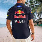 Red Bull Racing 2026 Short Sleeve Button-Down Shirt – TANTN20342