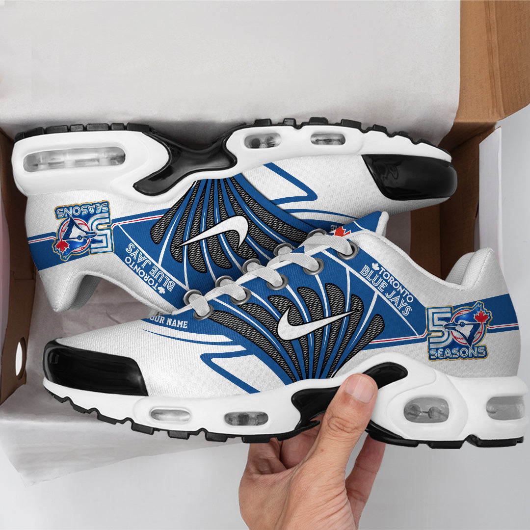 Personalized Toronto Blue Jays 50th Anniversary Air Max Shoes – TANTN20526