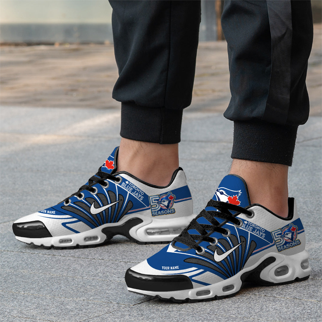 Personalized Toronto Blue Jays 50th Anniversary Air Max Shoes – TANTN20526