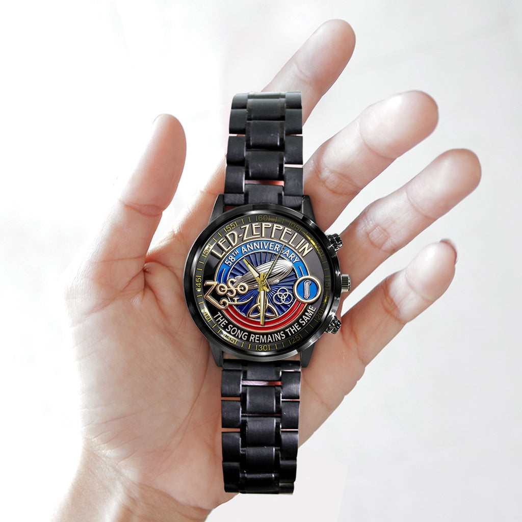 Led Zeppelin Black Stainless Steel Watch – TANTN20555