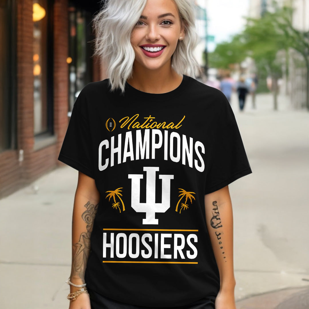Indiana Hoosiers Football 2025 National Champions 3D Apparel – TANTN20581
