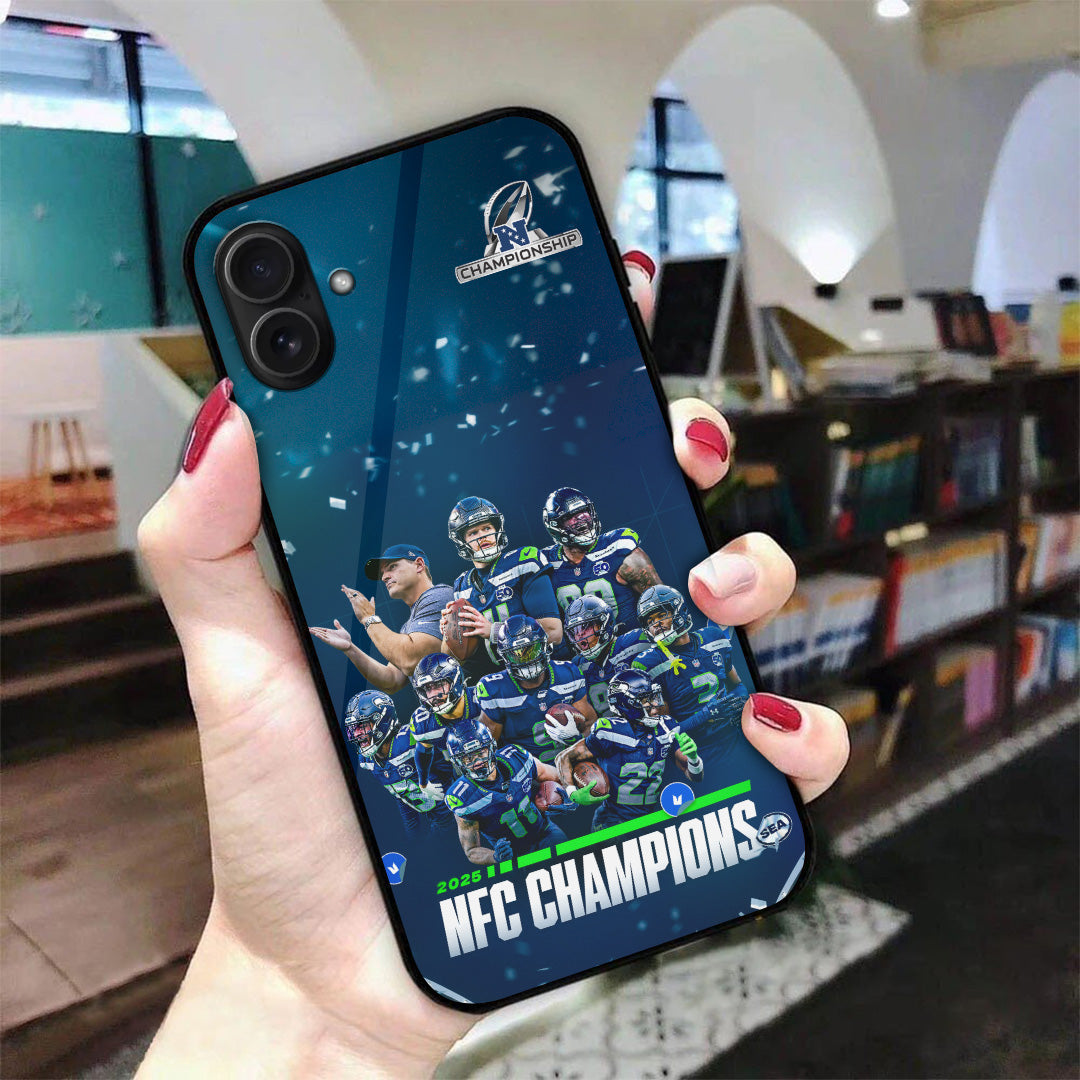 Seattle Seahawks 2025 NFC Champions Phone Case – TANTN20637