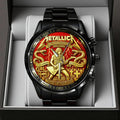 Metallica 45th Anniversary 2026 Black Stainless Steel Watch – TANTN20648