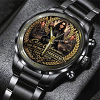Ozzy Osbourne Black Stainless Steel Watch – TANTN20689