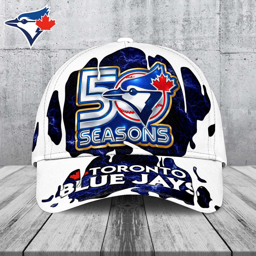 Toronto Blue Jays 50th Anniversary Classic Cap – TANTN20748