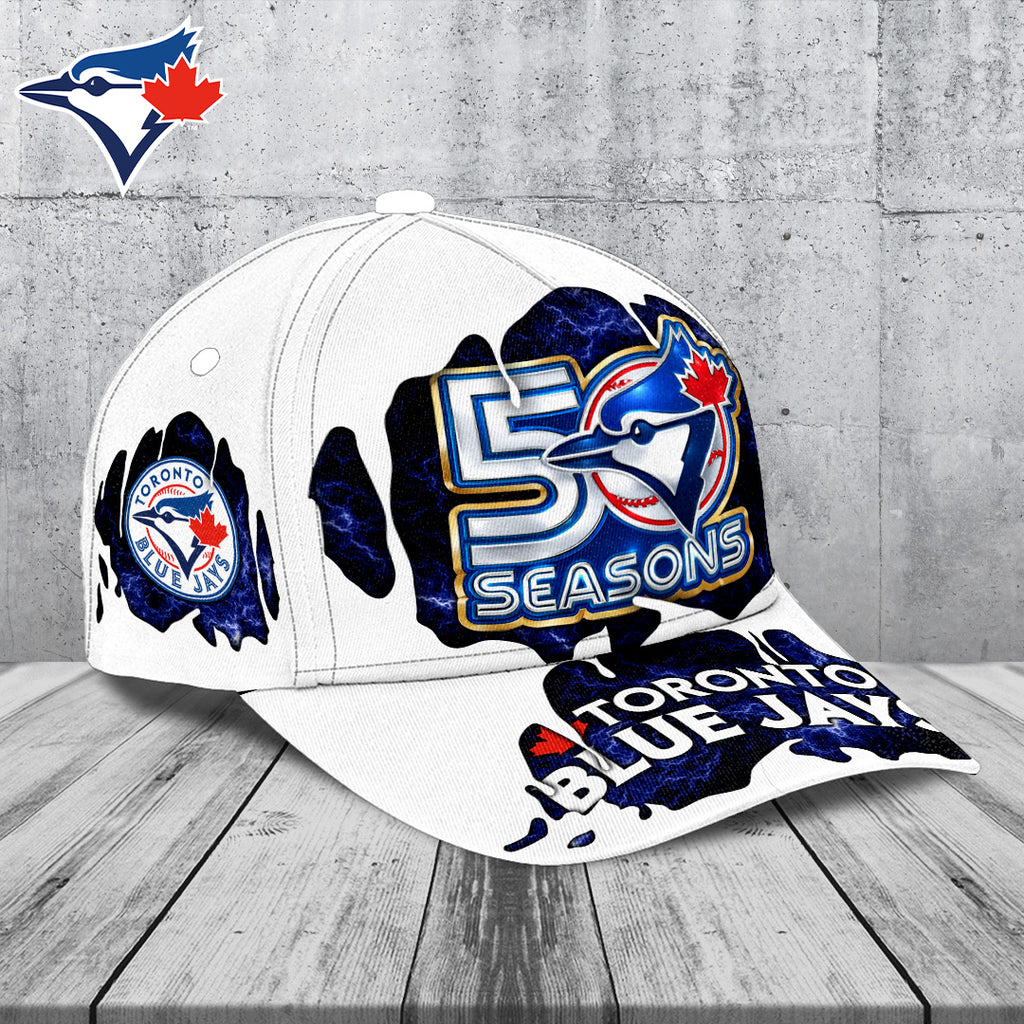 Toronto Blue Jays 50th Anniversary Classic Cap – TANTN20748