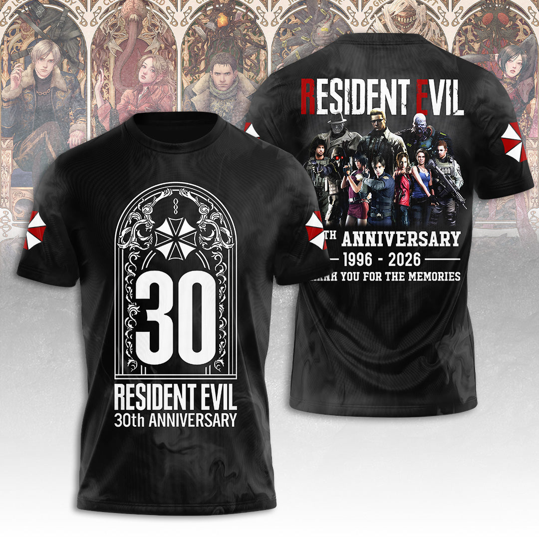 Resident Evil 30th Anniversary 3D Apparel – TANTN20795