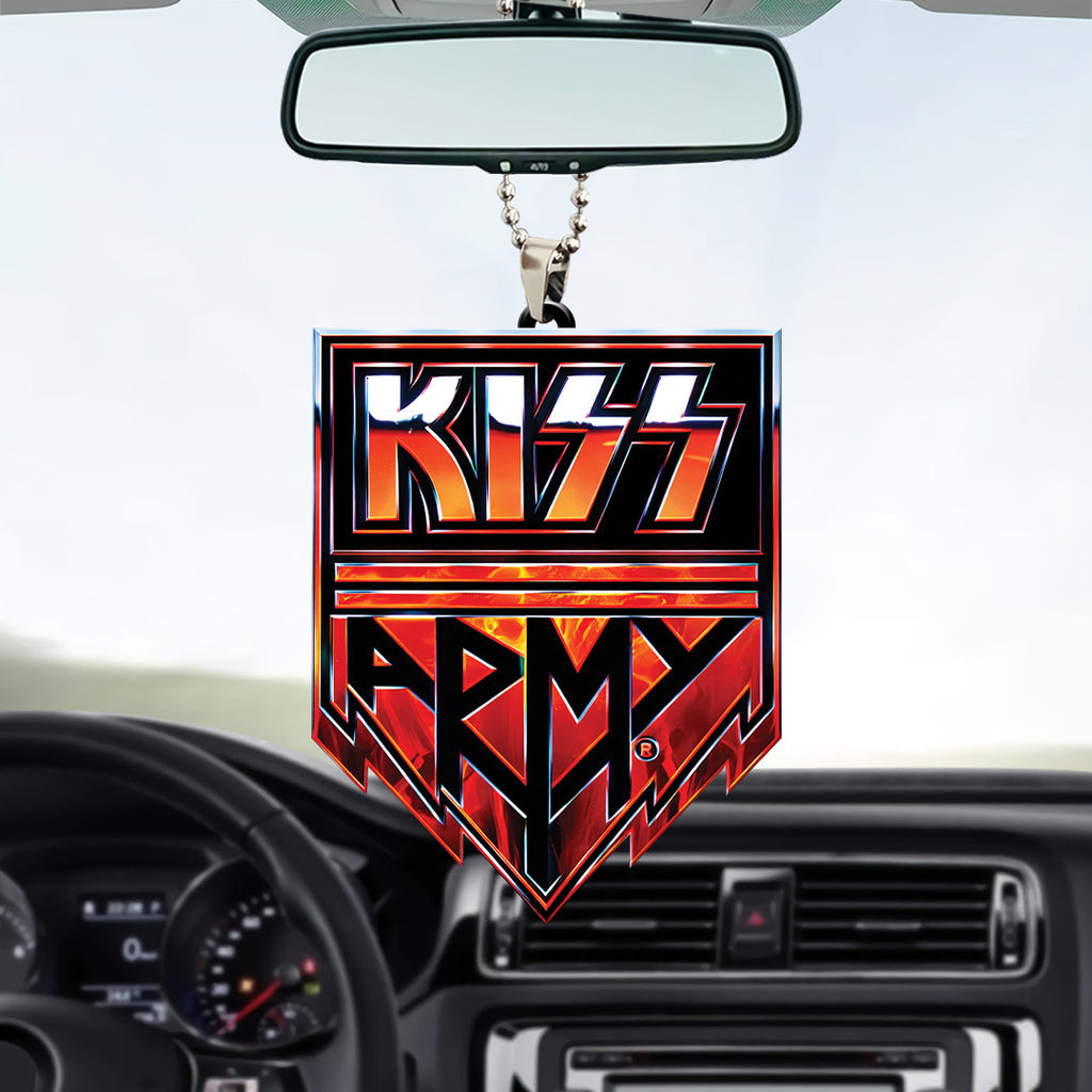 KISS Custom shape 2-sided Acrylic Car Ornament – TANTN20840