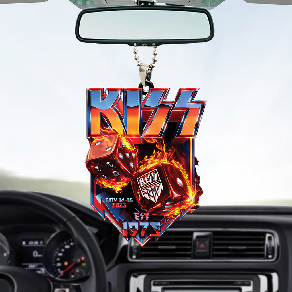KISS Custom shape 2-sided Acrylic Car Ornament – TANTN20841