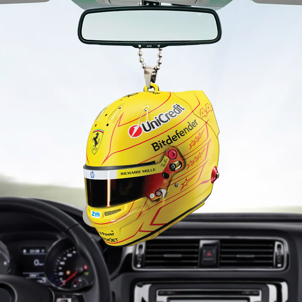 Scuderia Ferrari F1 Team x Lewis Hamilton 2026 Custom shape 2-sided Acrylic Car Ornament – TANTN21057