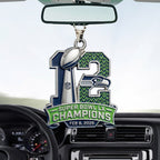 Seattle Seahawks 2025 Super Bowl LX Champions Custom shape 2-sided Acrylic Car Ornament – TANTN21061