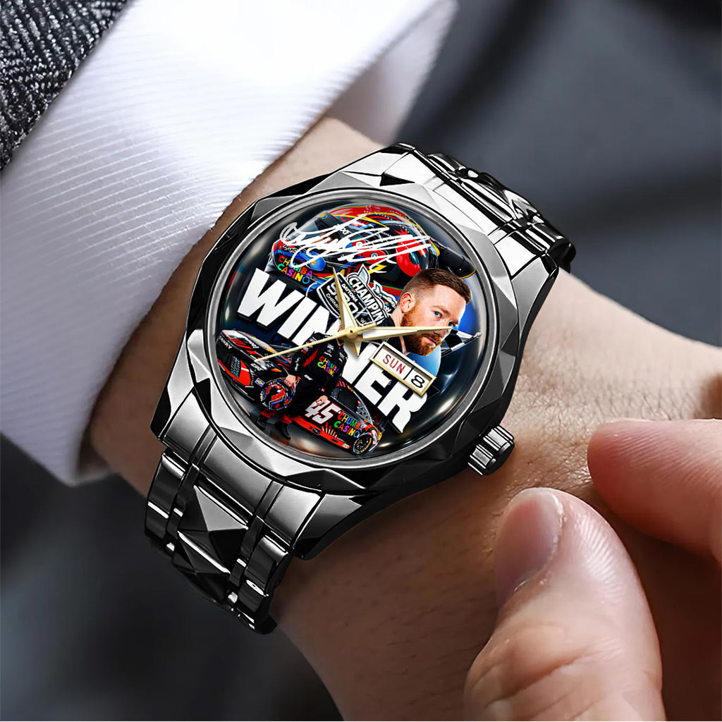 Tyler Reddick 2026 Daytona 500 Champion Alloy Luxury Quartz Watch – TANTN21139