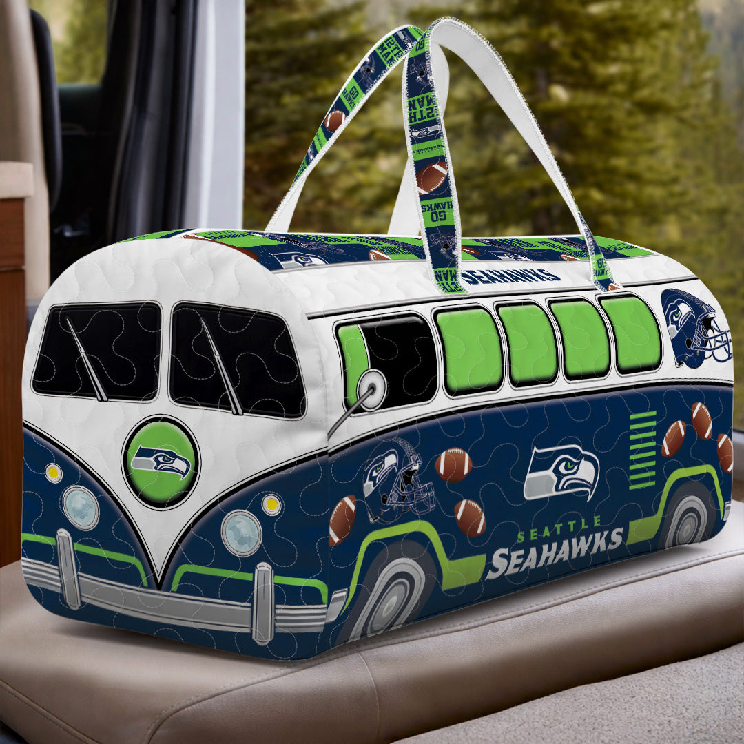 Seattle Seahawks Quilt Travel Bag – TANTN21262