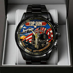 Top Gun 40th Anniversary 2026 Black Stainless Steel Watch – TANTN21293
