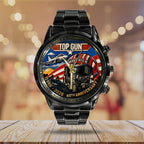 Top Gun 40th Anniversary 2026 Black Stainless Steel Watch – TANTN21293
