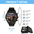 Top Gun 40th Anniversary 2026 Black Stainless Steel Watch – TANTN21293