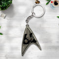 Star Trek 60th Anniversary 2026 Custom Shape 2-sided Keychain – TANTN21298