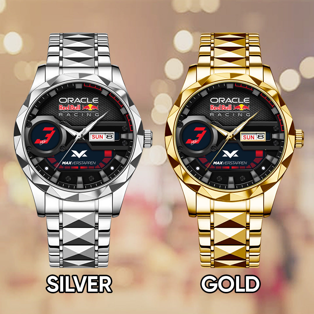 Red Bull Racing x Max Verstappen Alloy Luxury Quartz Watch – TANTN21374