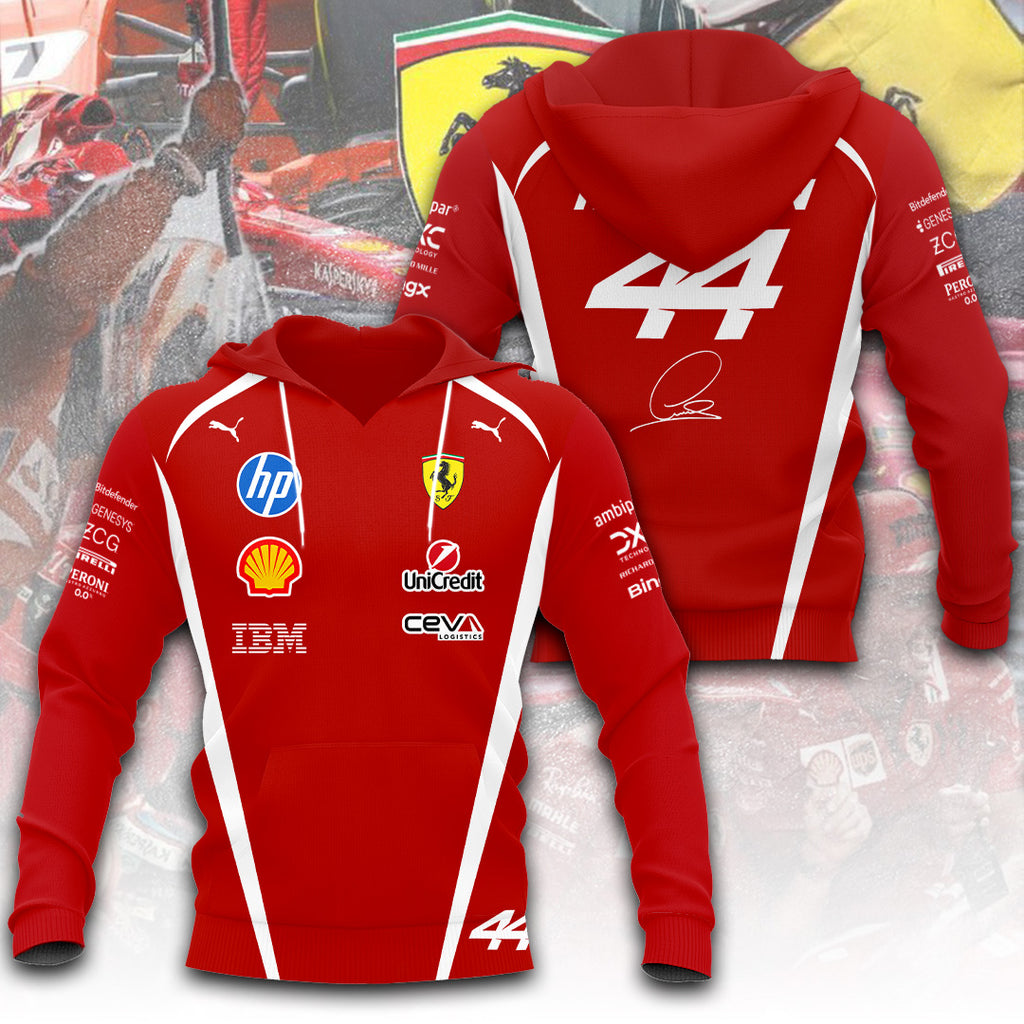 Scuderia Ferrari F1 Team x Lewis Hamilton 2026 3D Apparel – TANTN21375
