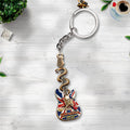 Iron Maiden 50th Anniversary Custom Shape 2-sided Keychain – TANTN21428