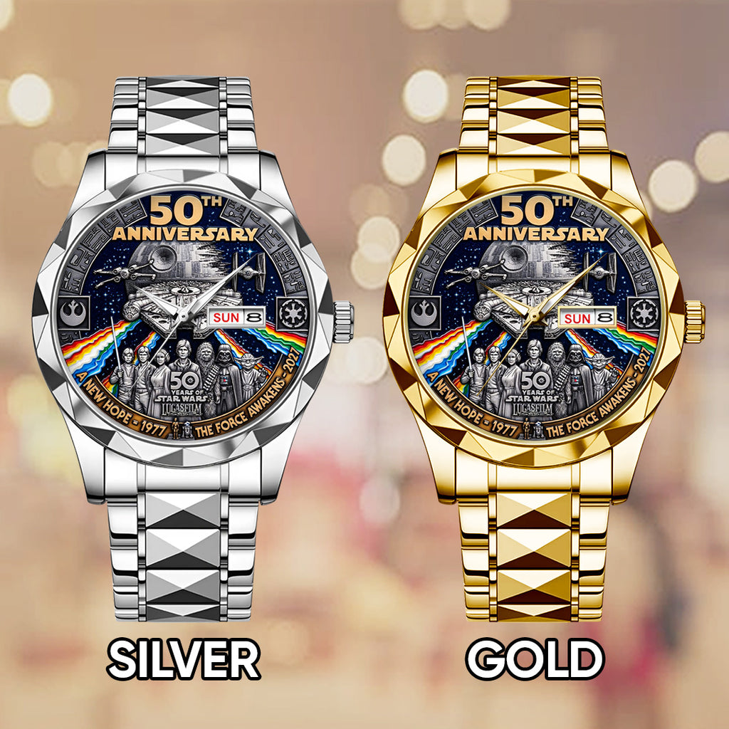 Star Wars 50th Anniversary Alloy Luxury Quartz Watch – TANTN21522