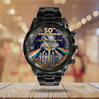 Star Wars 50th Anniversary Black Stainless Steel Watch – TANTN21523