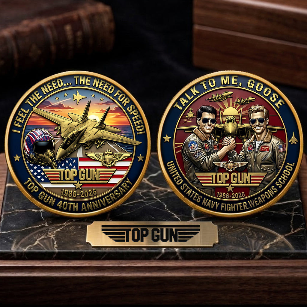 Top Gun 40th Anniversary 2026 Commemorative Coin – TANTN21638