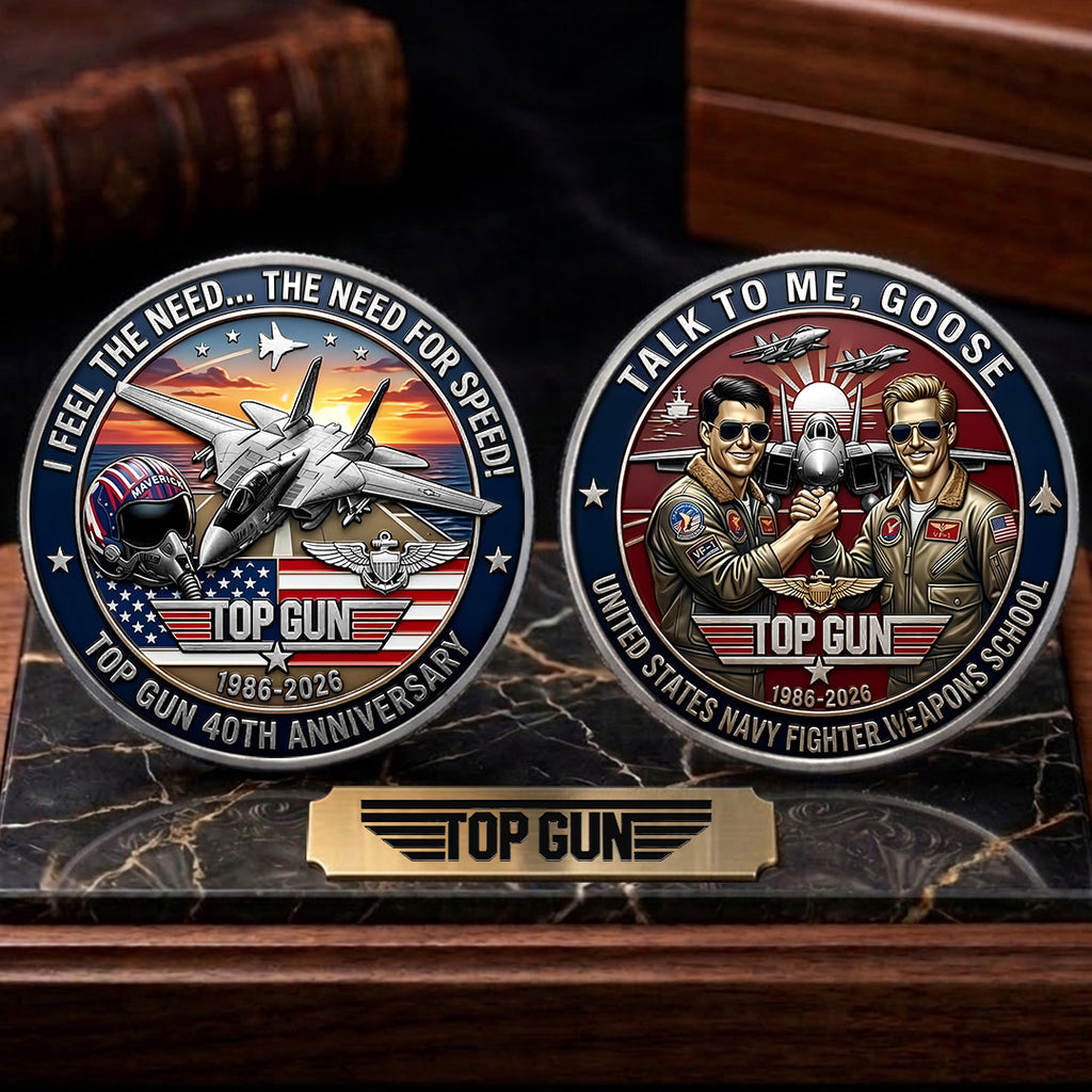 Top Gun 40th Anniversary 2026 Commemorative Coin – TANTN21638