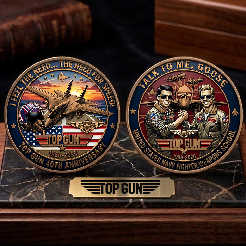Top Gun 40th Anniversary 2026 Commemorative Coin – TANTN21638