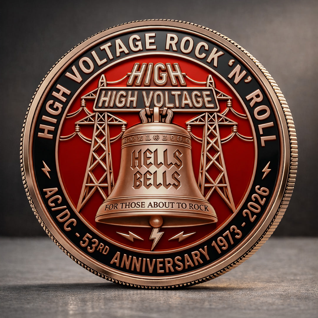 AC/DC 53rd Anniversary Commemorative Coin – TANTN21649