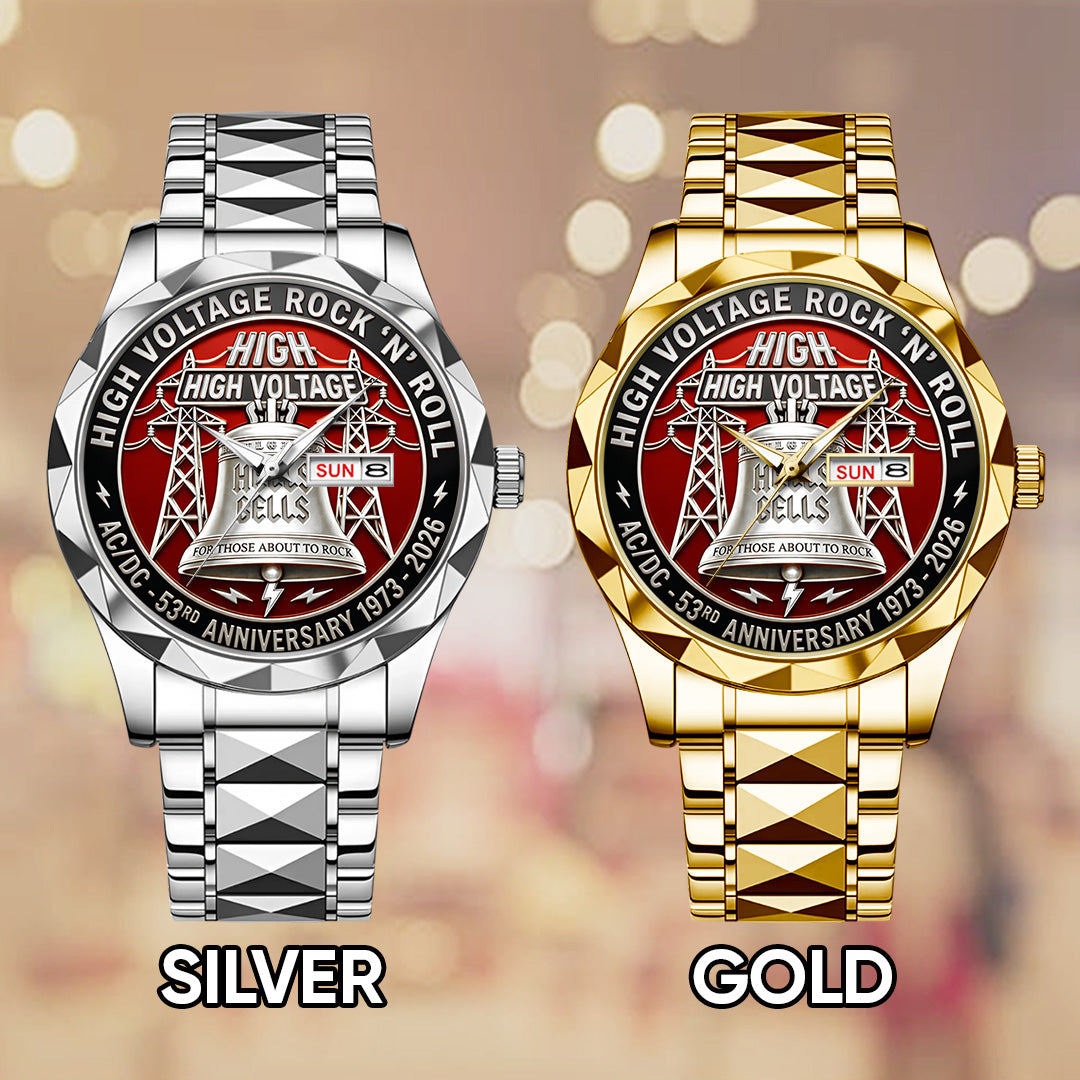 AC/DC 53rd Anniversary Alloy Luxury Quartz Watch – TANTN21650