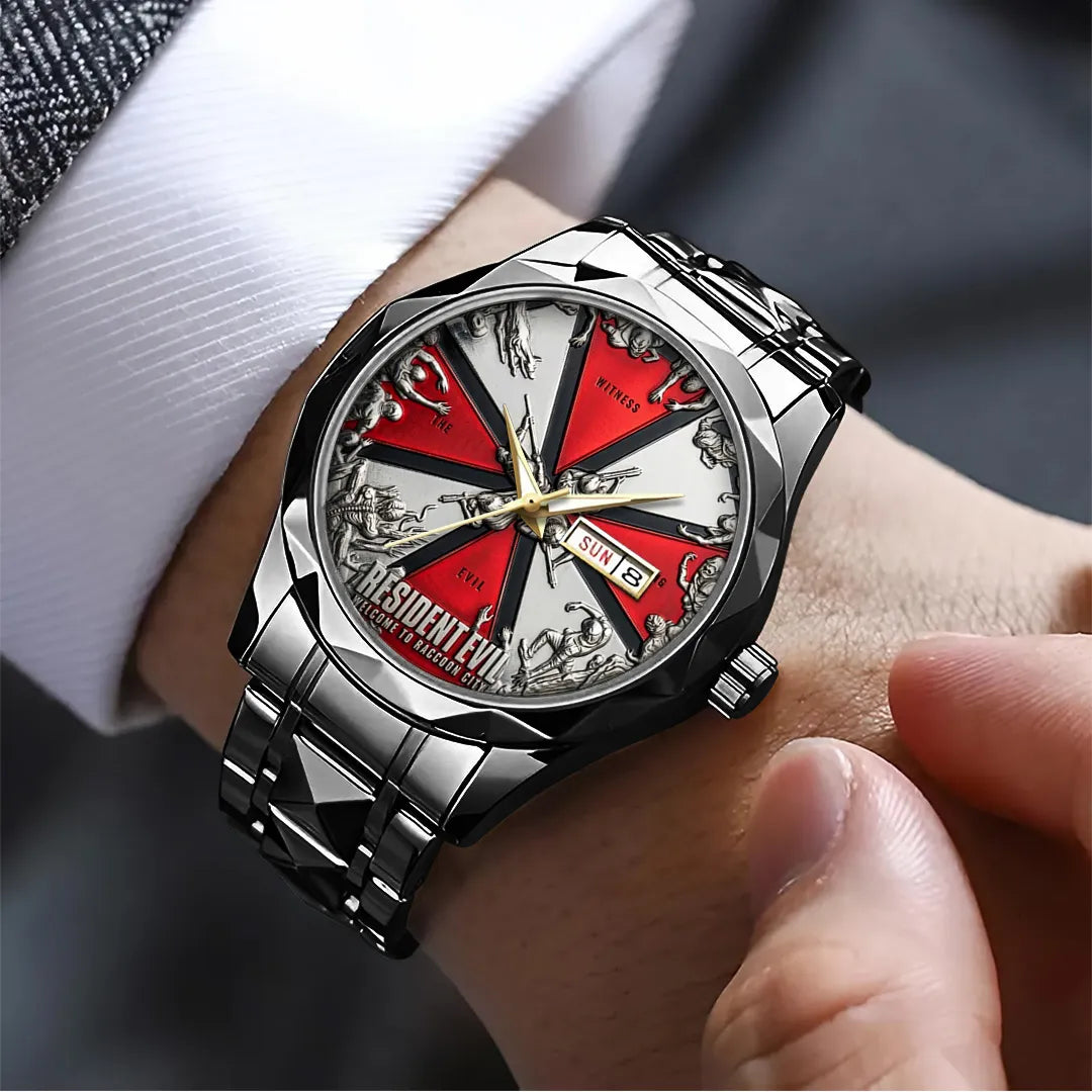 Resident Evil Alloy Luxury Quartz Watch – TANTN21690
