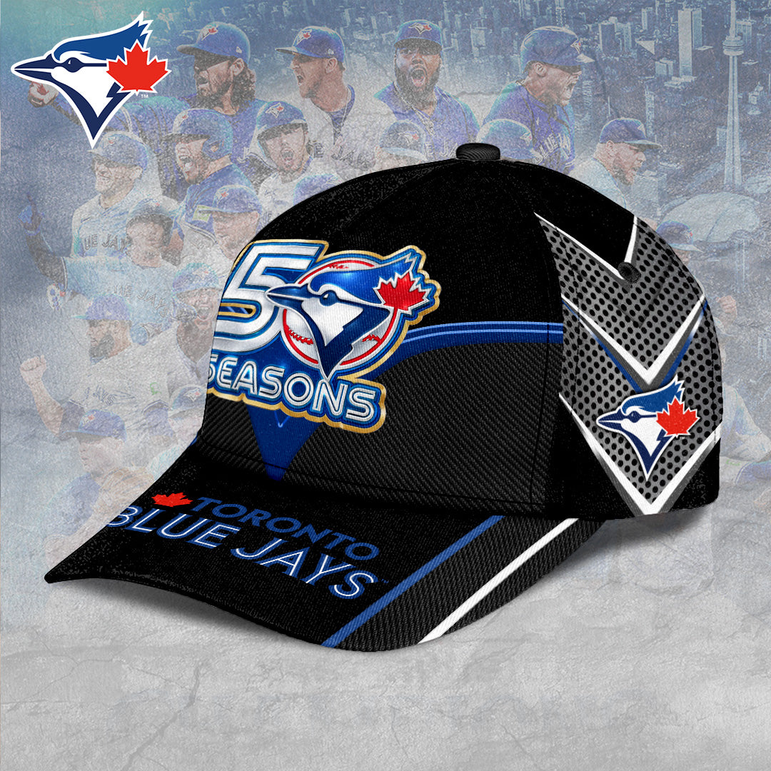 Toronto Blue Jays 50th Anniversary Classic Cap – TANTN21958