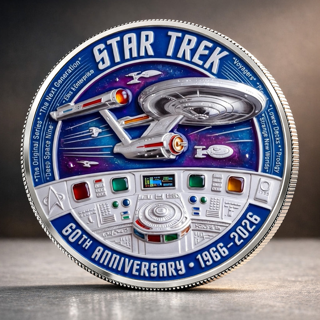 Star Trek 60th Anniversary Commemorative Coin – TANTN22019