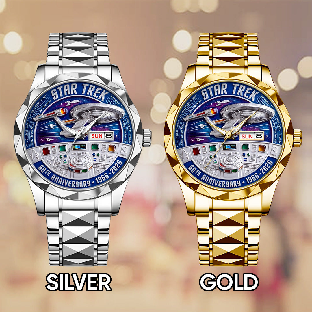 Star Trek 60th Anniversary Alloy Luxury Quartz Watch – TANTN22043
