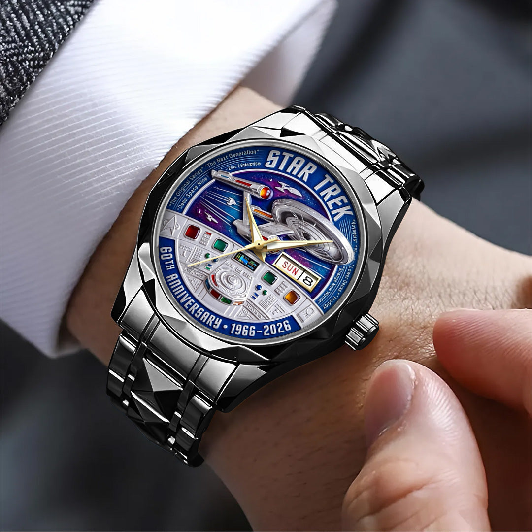 Star Trek 60th Anniversary Alloy Luxury Quartz Watch – TANTN22043