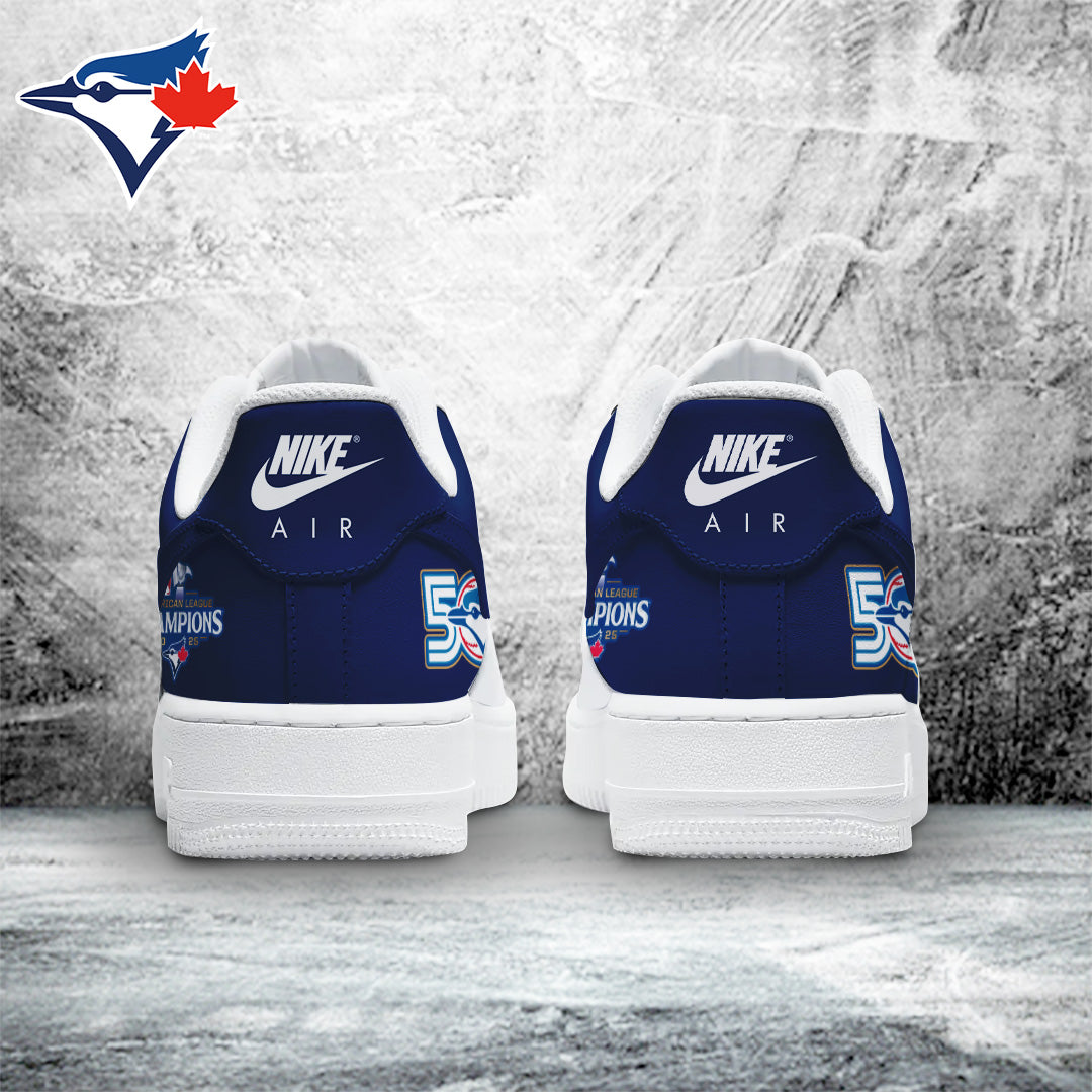 Personalized Toronto Blue Jays 50th Anniversary AF1 Sneaker – TANTN22077