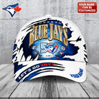 Personalized Toronto Blue Jays 50th Anniversary Classic Cap – TANTN22081