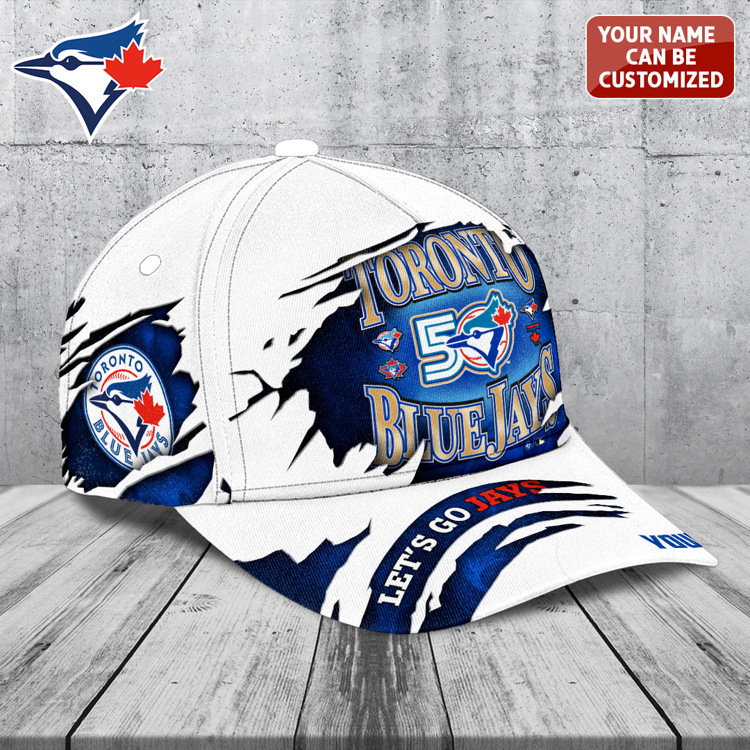 Personalized Toronto Blue Jays 50th Anniversary Classic Cap – TANTN22082