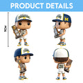 Michigan Wolverines 2026 Men's Basketball National Champions 3D Collectible Vinyl Figure – TANTN22159
