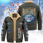 Toronto Blue Jays 50th Anniversary 2D Cargo Fleece Jacket – TANTN22269