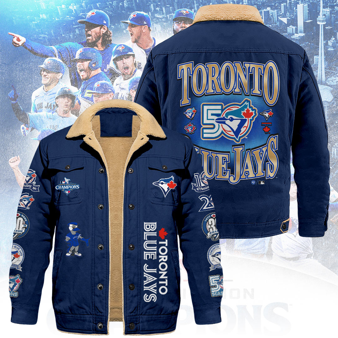 Toronto Blue Jays 50th Anniversary 2D Cargo Fleece Jacket – TANTN22270