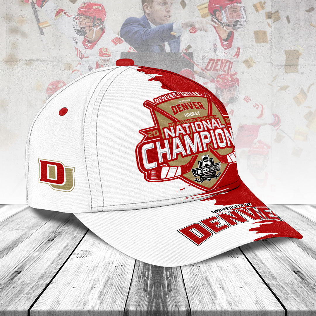Denver Pioneers 2026 Men's Ice Hockey National Champions Classic Cap – TANTN22370