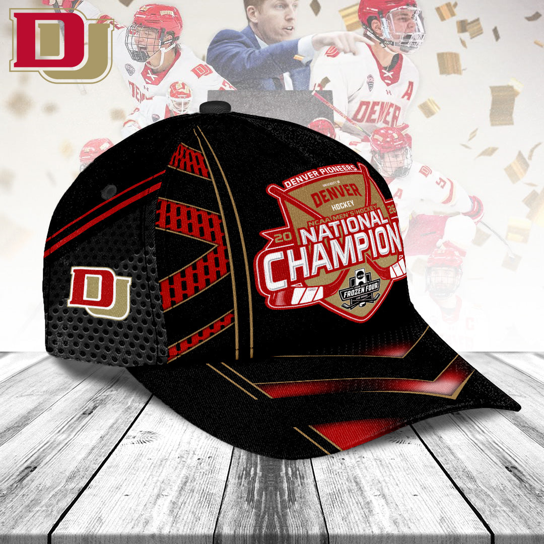 Denver Pioneers 2026 Men's Ice Hockey National Champions Classic Cap – TANTN22377