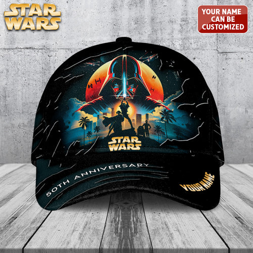 Personalized Star Wars 50th Anniversary Classic Cap – TANTN22514